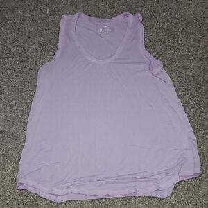 4/$18 AE Women's Lavender Sleeveless Soft & Sexy Top
